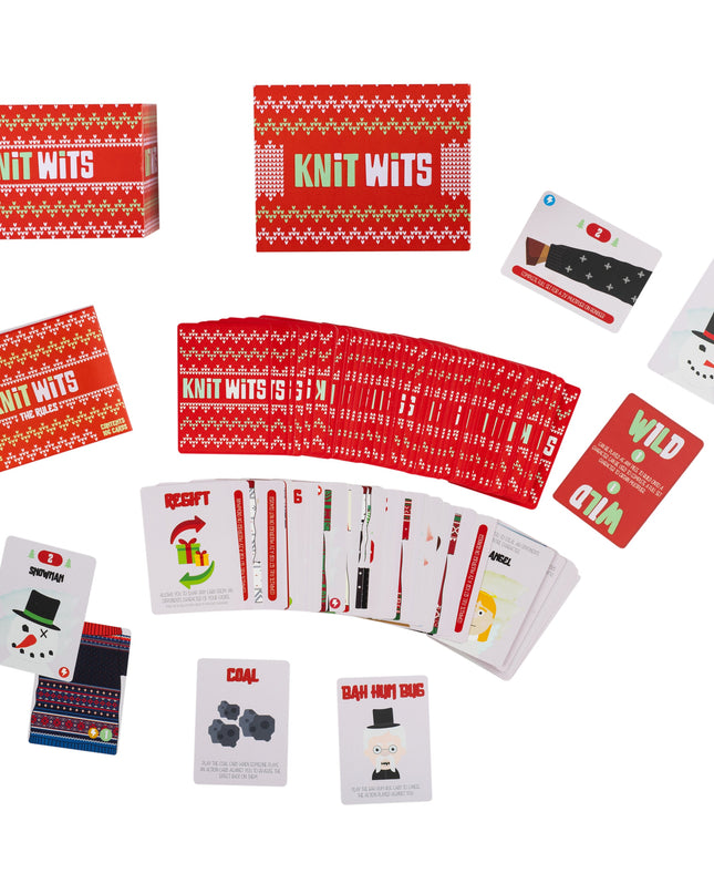 Jeu de cartes familial KnitWits
