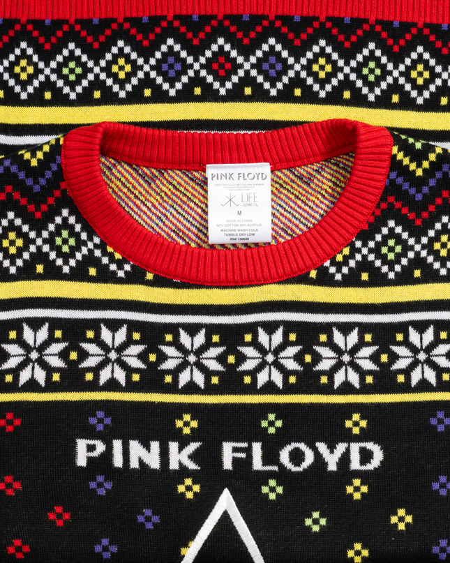 Pull de Noël moche Pink Floyd Dark Side of the Moon