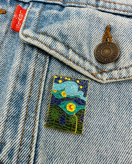 Van Gogh IV Pin for Family Christmas Fun