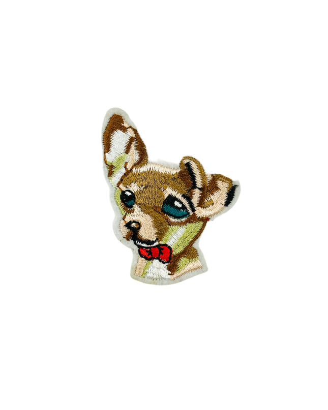 Écusson thermocollant - Chihuahua qui tremble