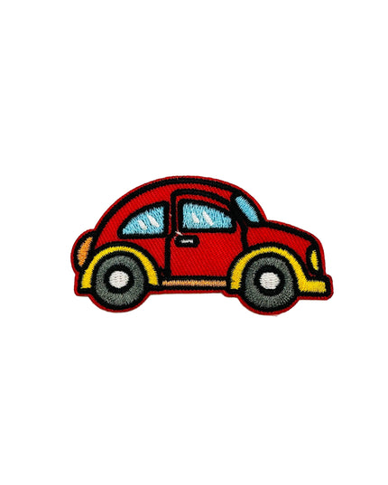 Écusson - Motif de voiture rouge