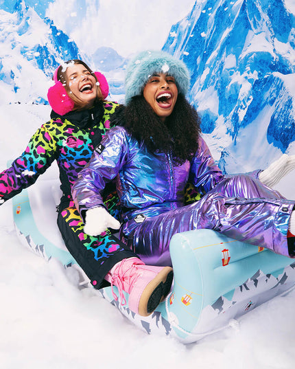 Women's Iridescent Iris Ski Suit