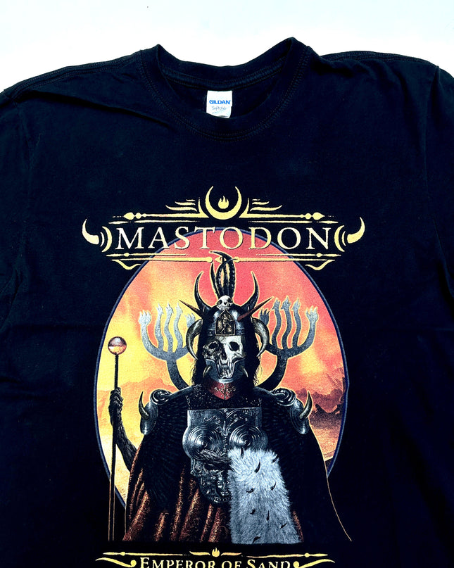 Pyjamas de Noël familiaux vintage Mastodon Emperor of Sand Tee
