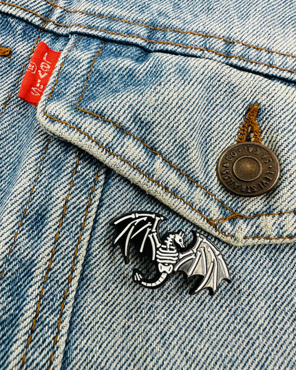 Broche Dino Skeleton II | Accessoires pour femmes