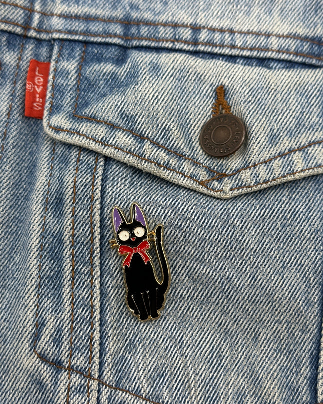 Broche chat nœud papillon - Accessoire élégant pour chats à la mode