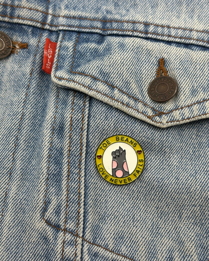 Broche Toe Beans - Accessoire mignon pour les passionnés de chats