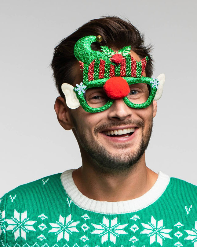 Lunettes de lutin de Noël