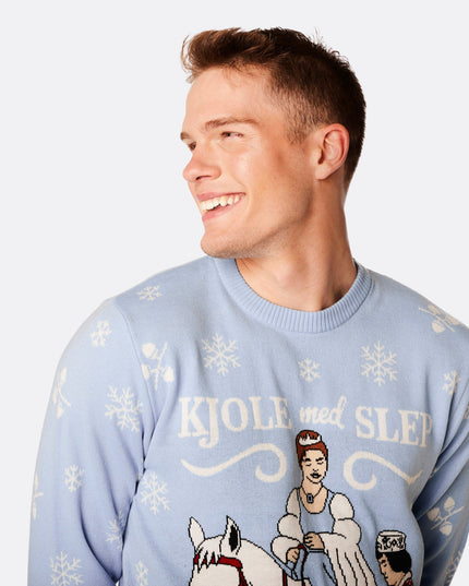 Pull de Noël Cendrillon pour homme