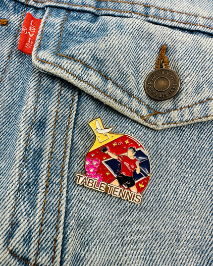 Pin's de tennis de table | Pyjamas et accessoires de Noël pour toute la famille