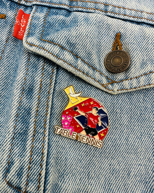 Pin's de tennis de table | Pyjamas et accessoires de Noël pour toute la famille