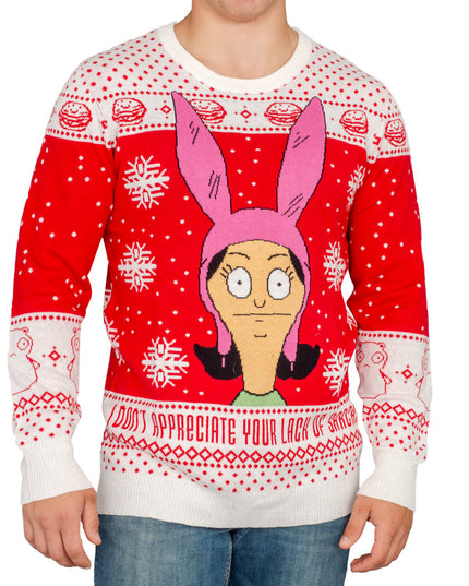 Bob's Burgers Louise Manque de sarcasme Pull moche