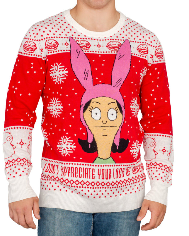 Bob's Burgers Louise Manque de sarcasme Pull moche