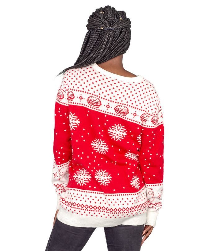 Pull de Noël moche pour femmes Bob's Burgers Louise Sarcasme