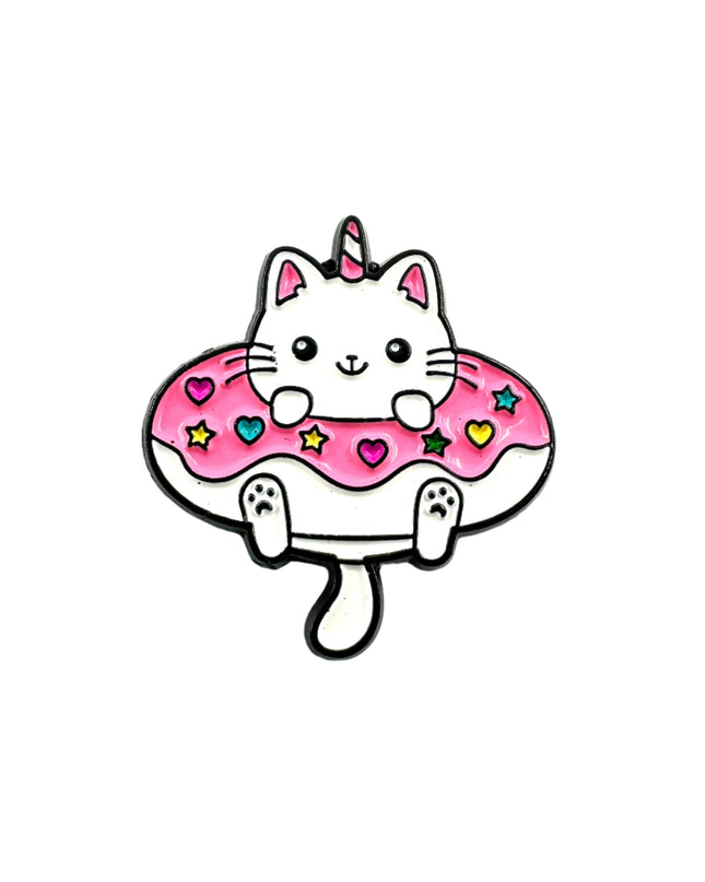 Pin's Licorne Chat Donut | Étiquettes : Accessoires