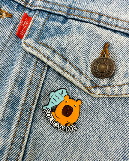 Broche - Capybara XIV | Accessoires de pyjamas pour toute la famille