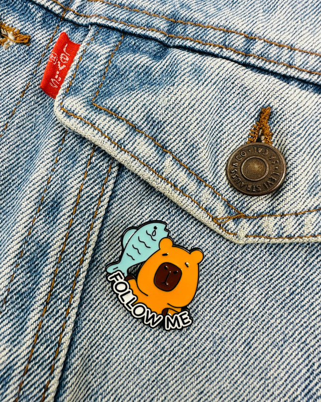 Broche - Capybara XIV | Accessoires de pyjamas pour toute la famille