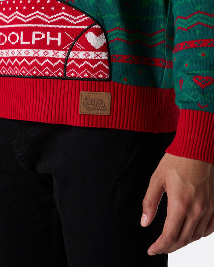 Pull de Noël Brewdolph pour homme