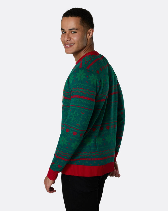 Pull de Noël Brewdolph pour homme