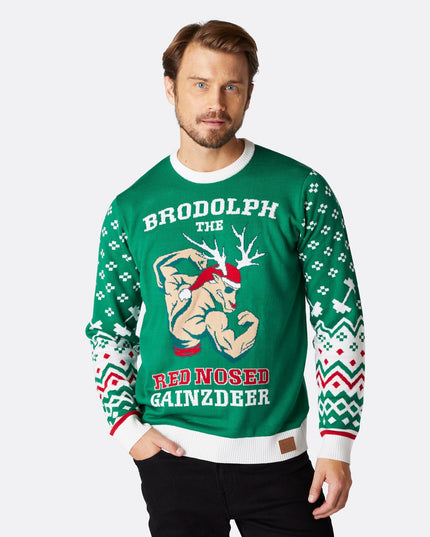 Pull de Noël Brodolph pour homme