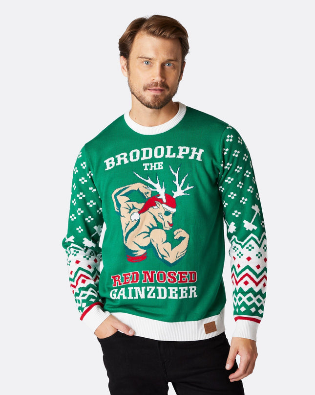 Pull de Noël Brodolph pour homme