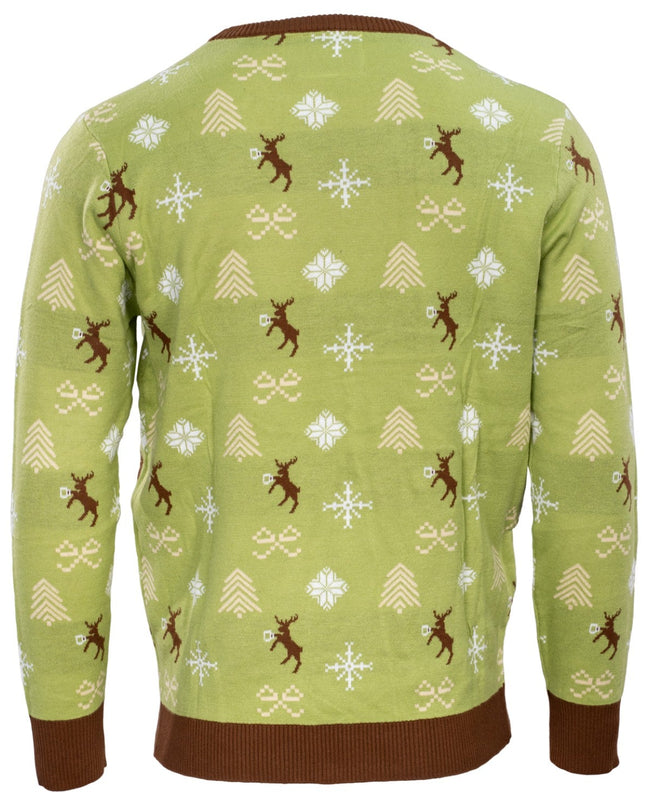 Pull de Noël moche et drôle pour adultes Blitzen Drunk