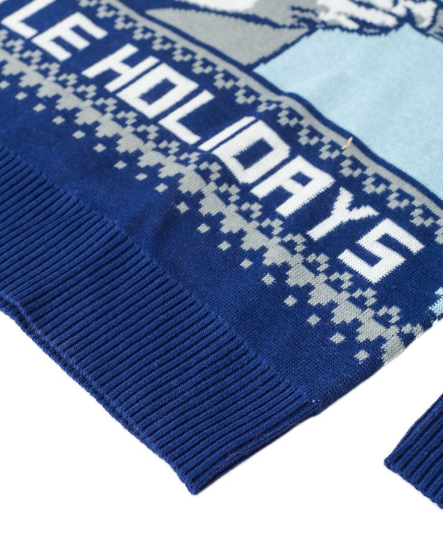 Pull Bob Ross « Joyeuses fêtes »