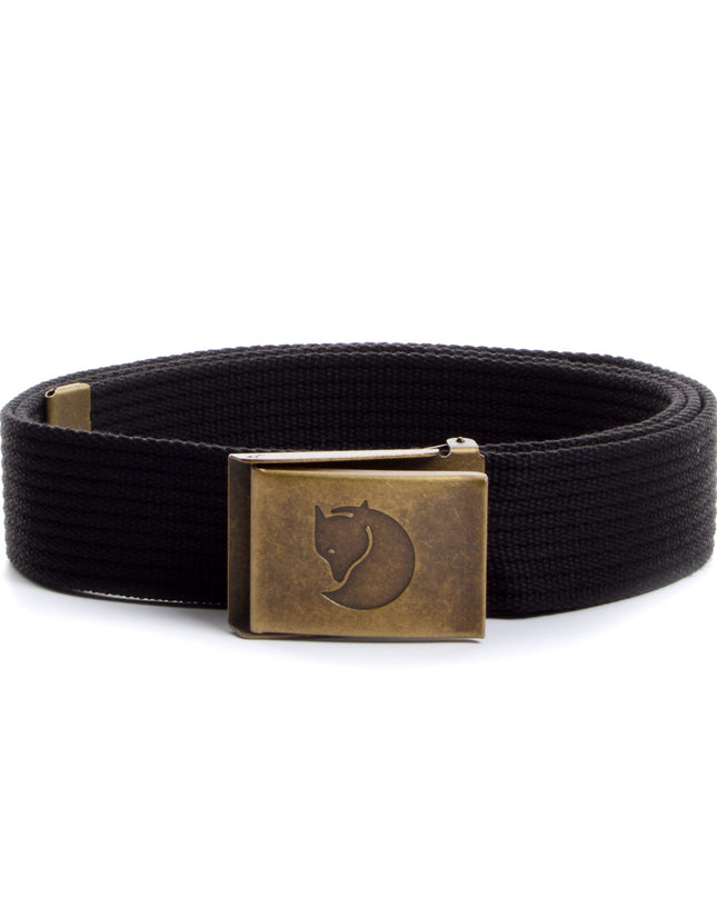 Ceinture en laiton Fjällräven - Noir élégant