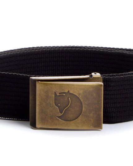 Ceinture en laiton Fjällräven - Noir élégant