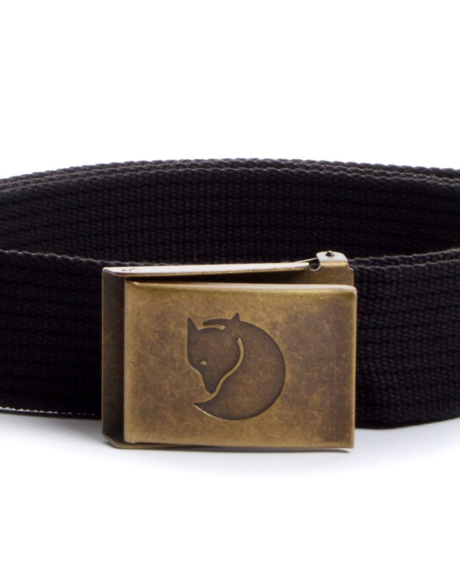 Ceinture en laiton Fjällräven - Noir élégant