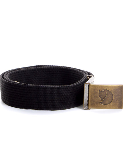 Ceinture en laiton Fjällräven - Noir élégant