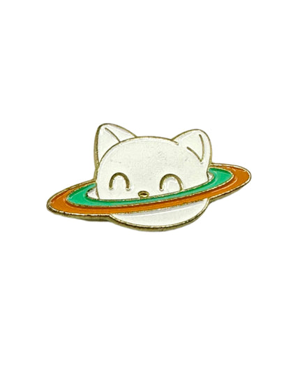Pin's Planet Cat - Accessoire cosmique pour les amoureux des chats