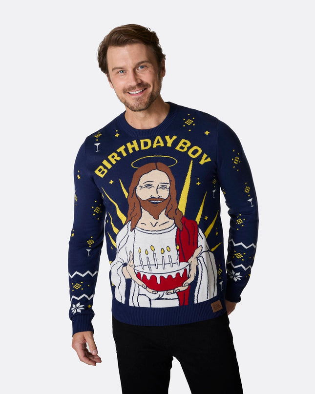 Pull de Noël pour garçon (anniversaire)