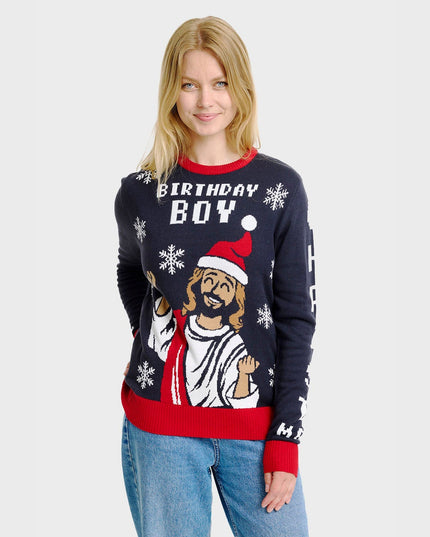 Pull de Noël pour homme, anniversaire