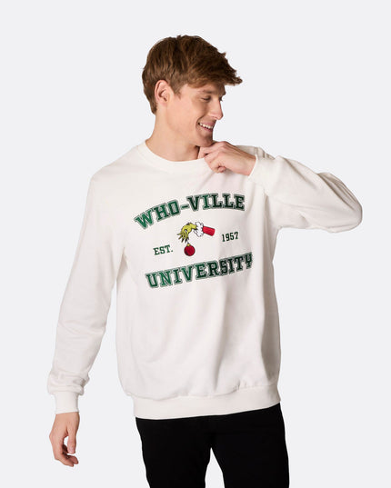 Sweat-shirt de Noël pour hommes de l'université Whoville