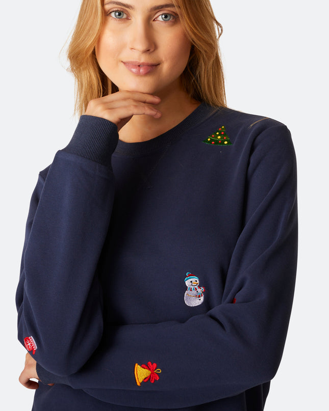 Pull de Noël pour femmes de Blue College