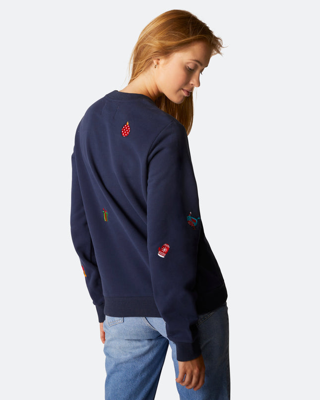 Pull de Noël pour femmes de Blue College