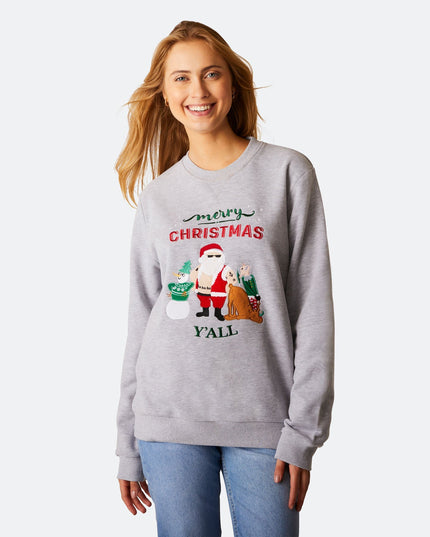 Sweat-shirt de Noël pour femmes « Joyeux Noël à tous »