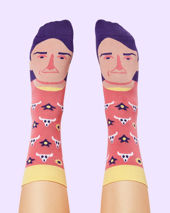 Georgia O'Keeffe Fun Socks by ChattyFeet