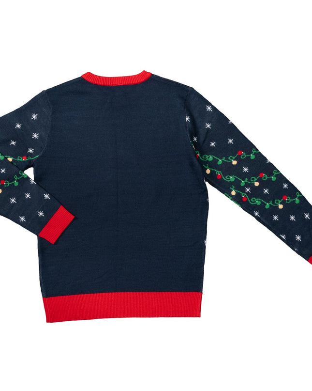 Pull de Noël moche Clark – Tenue festive pour les vacances
