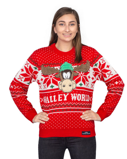 Pull de Noël pour femmes avec Marty Moose