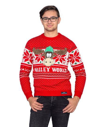 Le pull moche de Marty Moose à Walley World, avec ses vacances de Noël