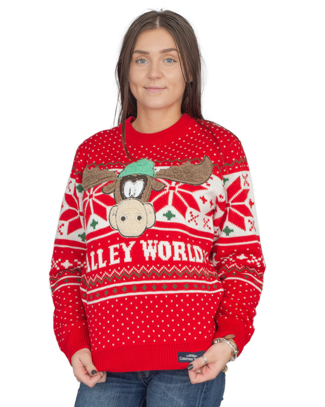 Pull de Noël pour femmes avec Marty Moose