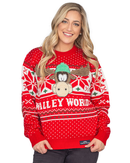Pull de Noël pour femmes avec Marty Moose