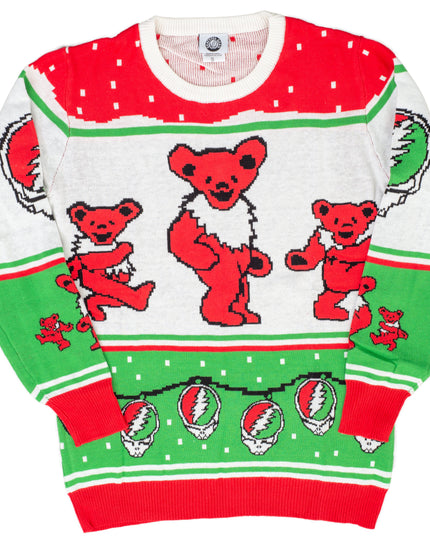Pull de Noël moche Grateful Dead Dancing Bears