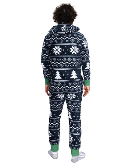 Pull de Noël moche, pyjama combinaison adulte Fair Isle