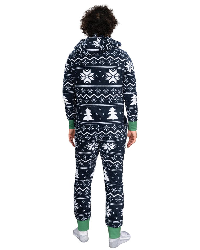 Pull de Noël moche, pyjama combinaison adulte Fair Isle