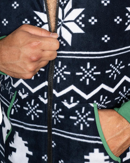 Pull de Noël moche, pyjama combinaison adulte Fair Isle