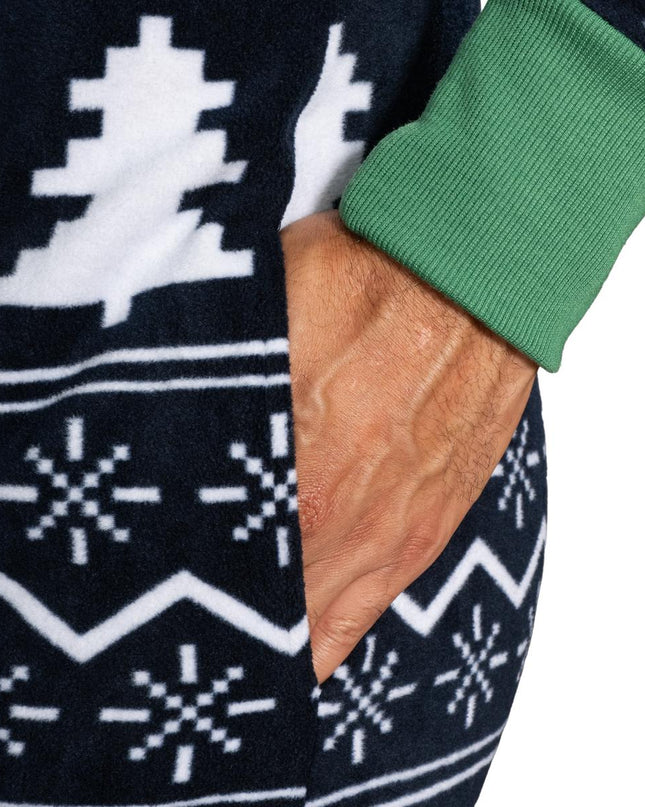 Pull de Noël moche, pyjama combinaison adulte Fair Isle