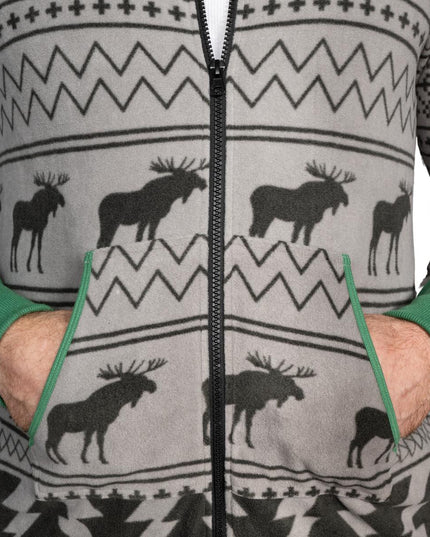 Pull de Noël moche, pyjama combinaison adulte Fair Isle