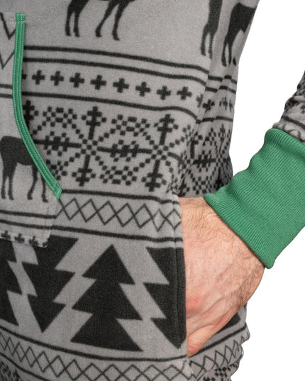 Pull de Noël moche, pyjama combinaison adulte Fair Isle